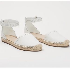 Mark Fisher leather Espadrilles with ankle strap
